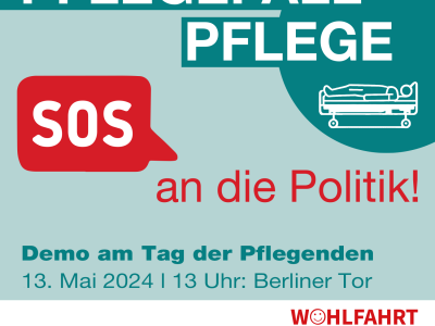 Alzheimer Hamburg | Pflegefall Pflege. SOS an die Politik: Demonstration  ...