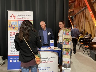 5. Norddeutsche Fachtag Demenz in Lüneburg. Die Alzheimer Gesellschaft Hamburg war dabei!