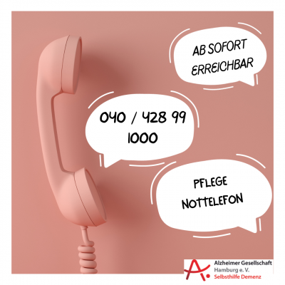 Das neue Pflegenottelefon ist ab sofort erreichbar!