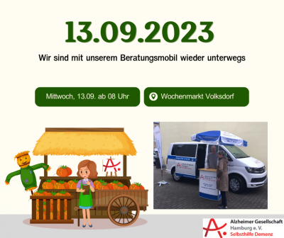 Demenz-Beratung am Volksdorfer Markt – besuchen Sie uns!
