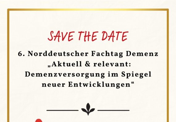 Alzheimer Hamburg | SAVE THE DATE: 6. Norddeutscher Fachtag der Alzheimer Gesellschaften im Norden am  ...